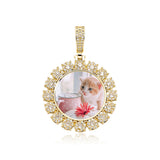 Geometric Lace High Ice Cravejado CZ Pendants