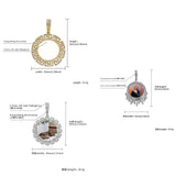 Geometric Lace High Ice Cravejado CZ Pendants