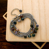 Pearl Series Necklace Cuban Chain Freshwater Pearl Necklace