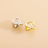 HIP HOP Openwork Star High Ice Cravejado AAA+ Cubic Zircon Grillz