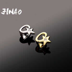 HIP HOP Openwork Star High Ice Cravejado AAA+ Cubic Zircon Grillz