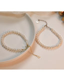 S925 Pearl Bracelet Natural Freshwater Pearl Women's Summer Jewelry