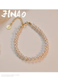 S925 Pearl Bracelet Natural Freshwater Pearl Women's Summer Jewelry