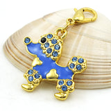 12 Dog Charm Earring Pendant Necklace Metal Jewelry Making
