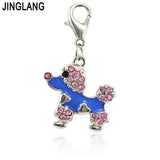 12 Dog Charm Earring Pendant Necklace Metal Jewelry Making