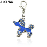 12 Dog Charm Earring Pendant Necklace Metal Jewelry Making