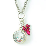 12pcs DIY Charms With Lobster Clasp Crystal Grape for Jewelry Making