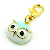 Lobster Clasp Owl Head Charms DIY Pendants