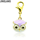 Lobster Clasp Owl Head Charms DIY Pendants