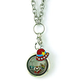 Christmas Style Lobster Clasp Charms Dangle Enamel Hat for Jewelry Making