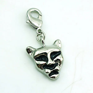 Metal Leopard Head Charm Bracelet/Necklace DIY Accessory