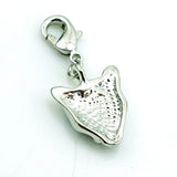 Metal Leopard Head Charm Bracelet/Necklace DIY Accessory