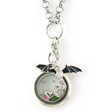 Dragon Charms Antique Silver Plated Halloween Pendant 12 Pcs