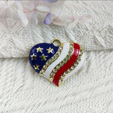 Pentagram Love Flag Charms Jewelry Making 10pcs