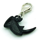 Animal Lobster Clasp Charms Dangle Enamel Rhinoceros Head DIY Charms