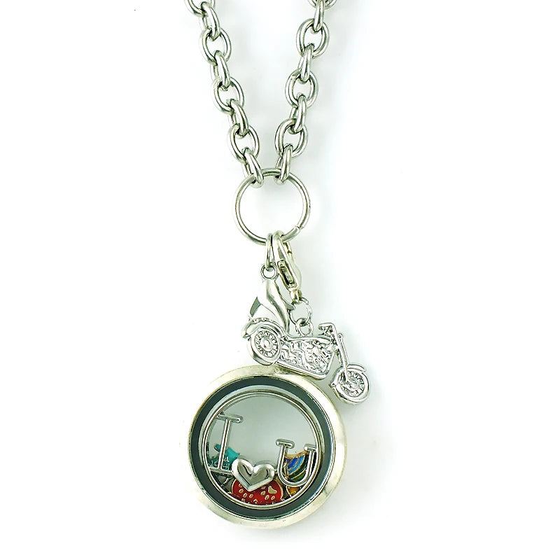 Motorcycle Pendant Charm DIY Jewelry Making Accessories