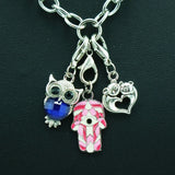 Alloy Pig Heart Charms for Jewelry Making
