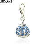 Ocean Charm Dangle Lobster Clasp 12/15Pcs