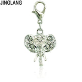 Animal Charms with Lobster Clasp Rhinestone Dangle DIY Jewelry Making