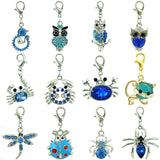 Dangle Rhinestone Animal Charms DIY Jewelry Making