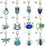 Dangle Rhinestone Animal Charms DIY Jewelry Making