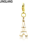 Eiffel Tower Pendant Charm in 3 Colors for Jewelry