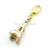Eiffel Tower Pendant Charm in 3 Colors for Jewelry