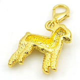 Alloy Dog Charms Pendant for DIY Jewelry, 12 Pieces