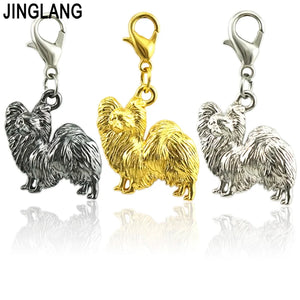 Vintage Mixed Animal Dog Pendant Jewelry Set for Women Kids