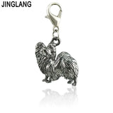 Vintage Mixed Animal Dog Pendant Jewelry Set for Women Kids