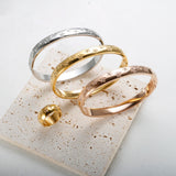Moon Charm CZ Bracelet Stainless Steel