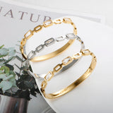 CZ Charm Hollow Bangle Crystal Cuff Wristband Jewelry