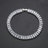 Couples Bracelets for Women Men Tennis Bracelet CZ Zirconia Dropship