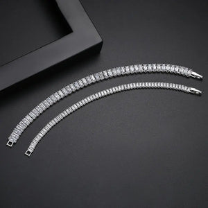 Couples Bracelets for Women Men Tennis Bracelet CZ Zirconia Dropship