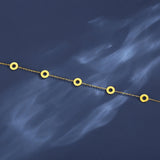 Link Chain Bangle Bracelet for Women Plated Bracelates