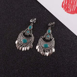 Vintage Clip on Earrings Ethnic Jewelry for Women