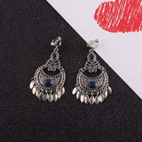 Vintage Clip on Earrings Ethnic Jewelry for Women