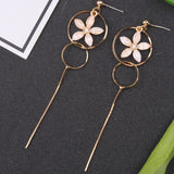 Long Style Clip On Earrings for Women, Personality Jewelry