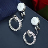 Butterfly Rhinestone Ear Cuff Clip Earrings For Women