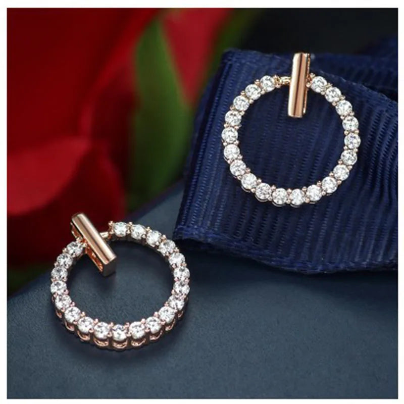 Butterfly Rhinestone Ear Cuff Clip Earrings For Women