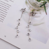 Crystal Rhinestone Clip on Earrings Without Pierced for Wedding Jewelry