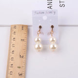 Pearl No-Harm Clip Earrings for Girls Jewelry