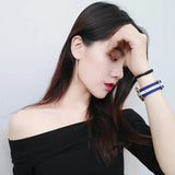 Korea Style Metal Strip Clip On Earrings Women No Ear Hole Earring