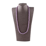 Vintage 8mm Pearl Statement Necklace for Women