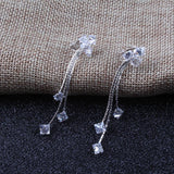 Vintage Bohemian Teardrop Stones Earrings