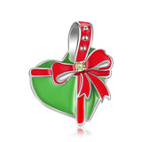 925 Silver Snowflake Bunny Pendant Necklace Christmas Gift
