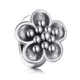925 Sterling Silver Spring Charm Beads Collection with Cz - Fits Bracelet