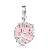 Romantic Pendant Charms 925 Silver for Women DIY Bracelet
