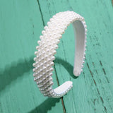 Pearl Hair Band Wide Headband for Women