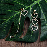 50pcs Love Peach Heart-shaped Pendant DIY Jewelry Material